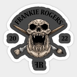 Frankie Rogers Art logo Sticker